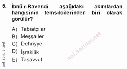 Soru 5