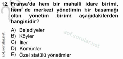 Soru 12