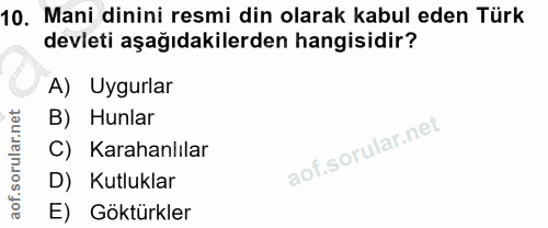 Soru 10