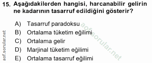 Soru 15