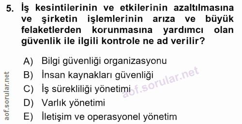 Soru 5