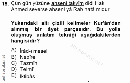Soru 15