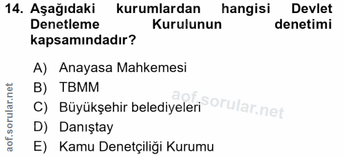 Soru 14