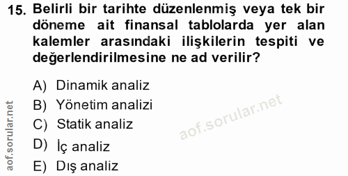 Soru 15
