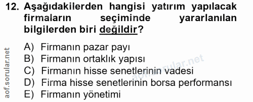 Soru 12