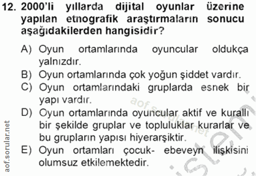 Soru 12