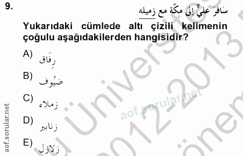 Soru 9