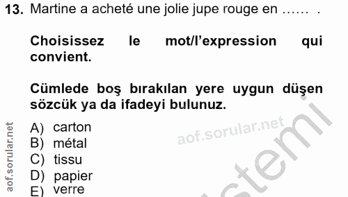 Soru 13