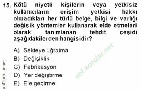 Soru 15