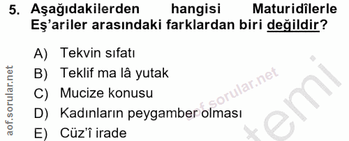 Soru 5
