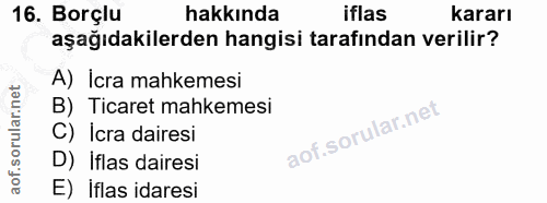 Soru 16