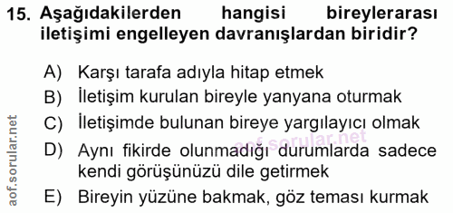 Soru 15