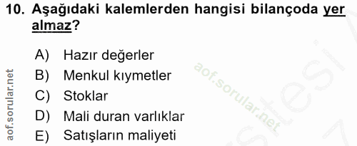 Soru 10