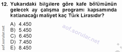 Soru 12