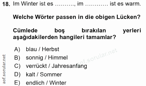 Soru 18