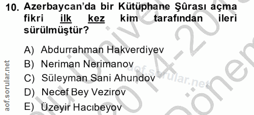 Soru 10