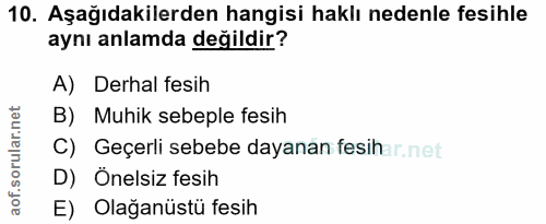 Soru 10