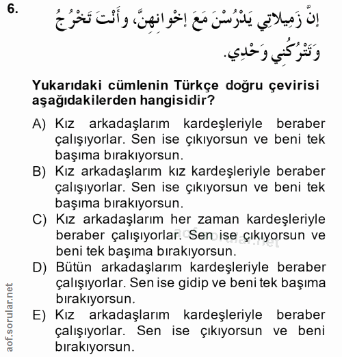 Soru 6