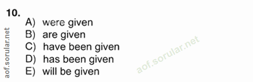 Soru 10