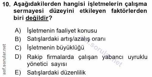 Soru 10