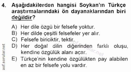 Soru 4