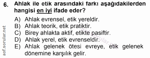 Soru 6