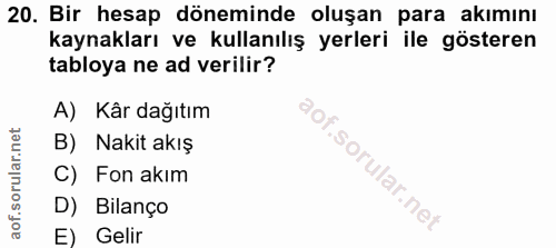 Soru 20