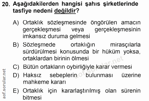 Soru 20
