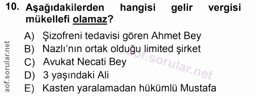 Soru 10