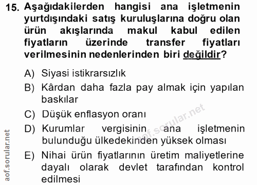 Soru 15