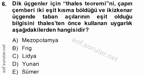Soru 6