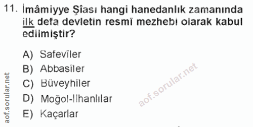 Soru 11
