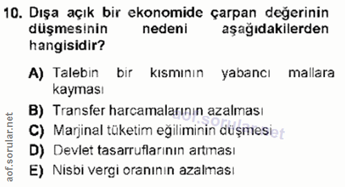 Soru 10