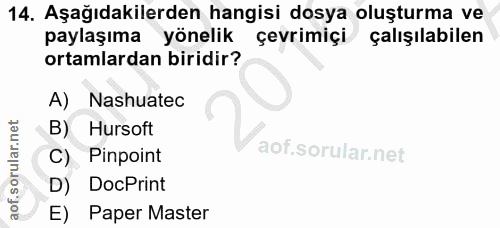 Soru 14