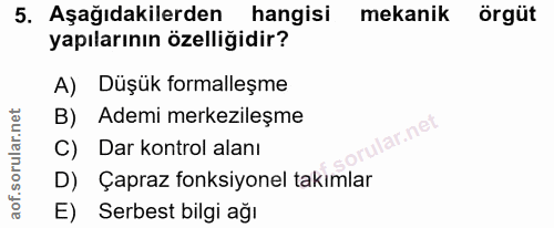 Soru 5