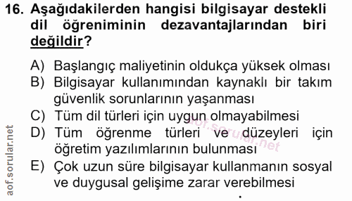 Soru 16
