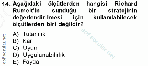 Soru 14