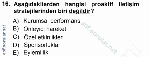 Soru 16
