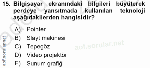 Soru 15