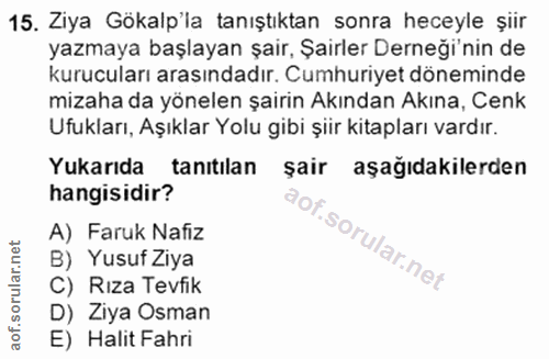 Soru 15