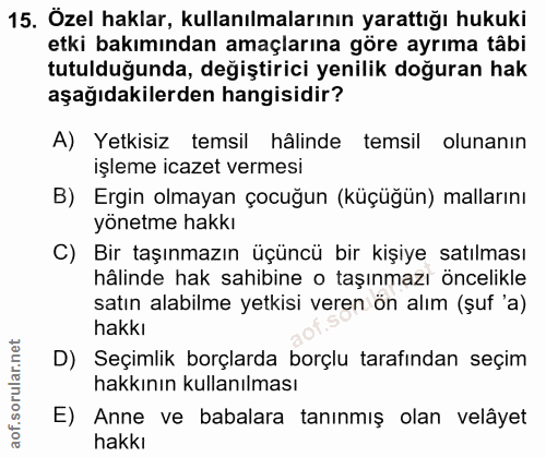 Soru 15