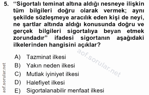 Soru 5