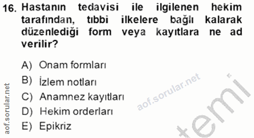 Soru 16