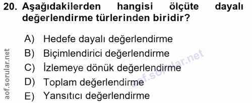 Soru 20