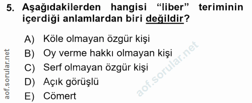 Soru 5