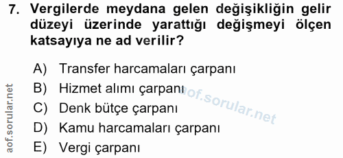 Soru 7