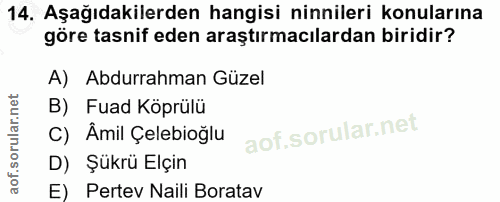 Soru 14