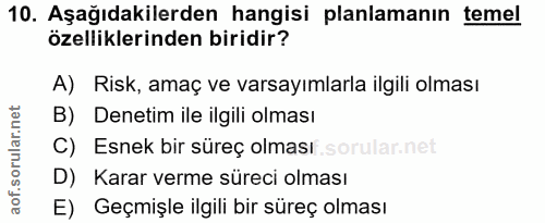 Soru 10