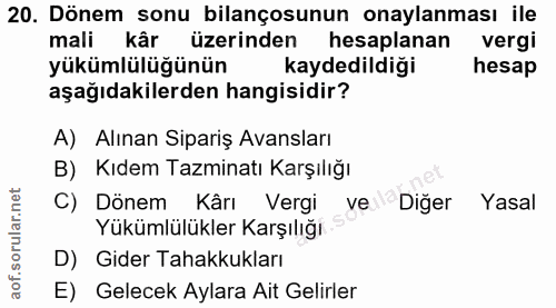 Soru 20