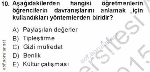 Soru 10